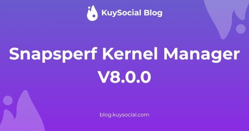 Snapsperf Kernel Manager V8.0.0